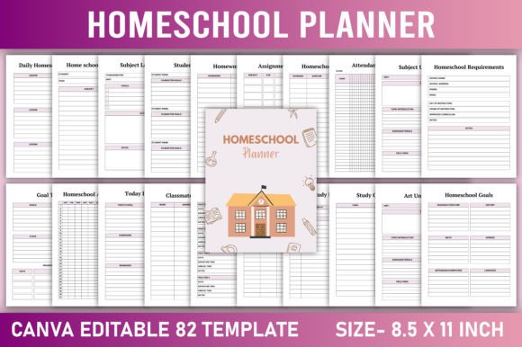 Editable Homeschool Planner Canva: A Flexible System for Organized Learning