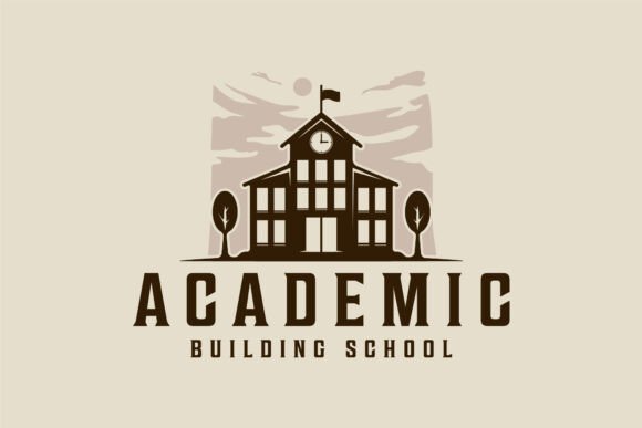School or University Architecture Logo Design