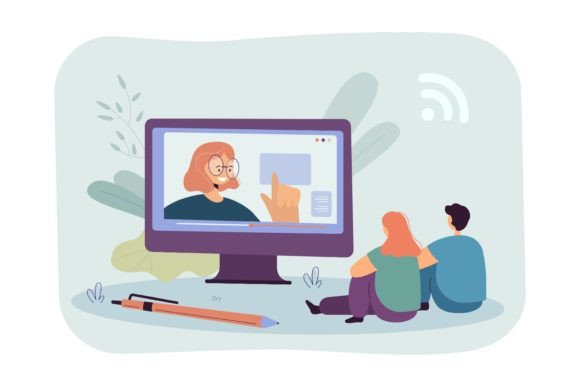 Students Watching Teacher on Huge Computer: A Guide to Modern Digital Learning Assets