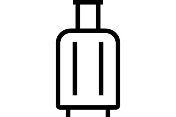 The School Briefcase Line Icon: A Visual Symbol of Learning and Journey