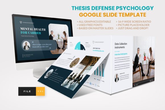 Thesis Defense Psychology Google Slide