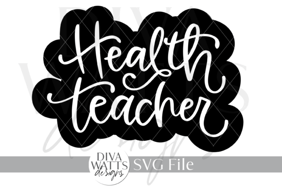 Visualizing Wellness: The Power of the Health Teacher Illustration SVG