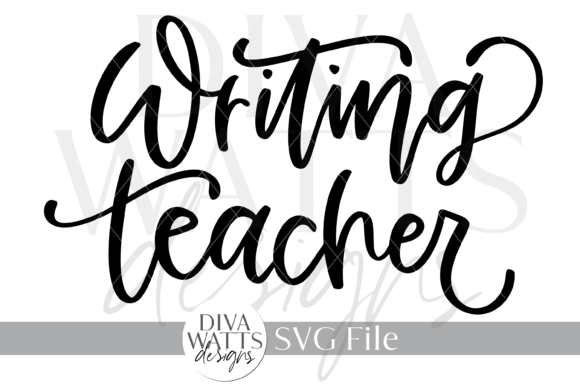 Writing Teacher SVG: A Versatile Design for Educators and Creators